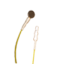 Tin Flat EEG Scalp Lead (yellow)