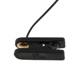 TT-EEG Gold Ear Clip- Black ear clip,ear,clip,gold ear clip,electrode,gold cup,gold cup electrode,Thought Technology,eeg,neurofeedback,eeg supplies,neurofeedback supplies