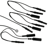 DC-EEG 2 Channel Connectivity Kit 2-channel,DC electrode, DC,silver silver chloride,Electrodes,eeg,nuerofeedback,electrodes,Thought Techology,neurofeedback supplies,biofeedback supplies,eeg supplies