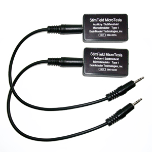 MicroTesla Stim Auditory 2 Coil Package for Atlantis by BrainMaster MicroTesla,Tesla,stim,micro stim,Atlantis,BrainMaster,